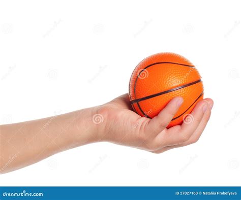 Boy Hand With Small Ball Stock Photo Image Of Holding