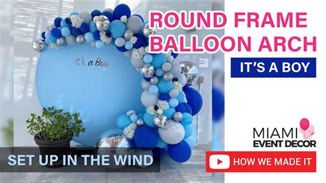 Create a Mesmerizing Event with a Balloon Arch and Circle Backdrop!