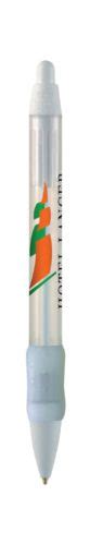 Bic Wide Body Clear Grip Custom Printed Bic Pens