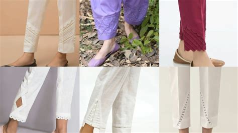 Trendy Trouser Design 2022 Capri Plazo Shalwar Poncha Design Trouser Bottom Design Youtube