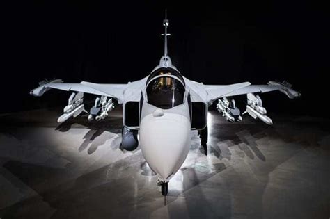 Sweden Rolls Out New Gripen E Jet fighter