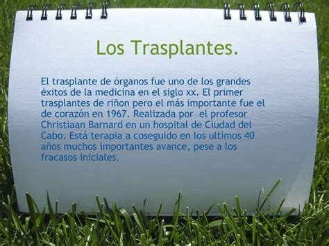 Los Trasplantes De Organos Ppt Descarga Gratuita