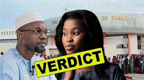 Direct Tribunal Dakar Verdict du procès Sonko Adji Sarr 01 Juin 2023