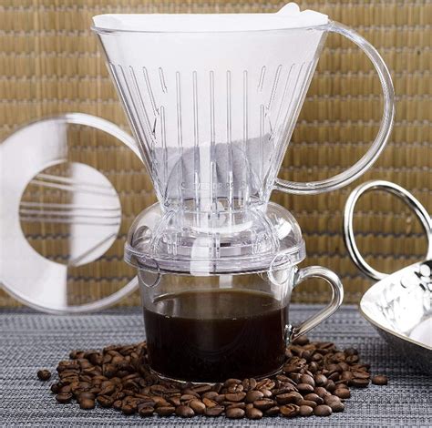 Ilovecoffee Clever Suporte P Filtrar Caf Filtro Transparente