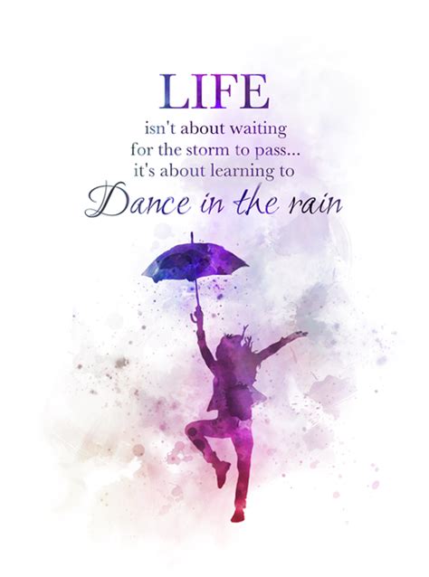 Dance In The Rain Quote - ShortQuotes.cc