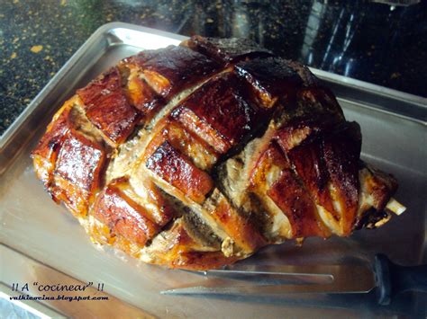 Pata De Cerdo Al Horno A Cocinear Recetas Valkicocina