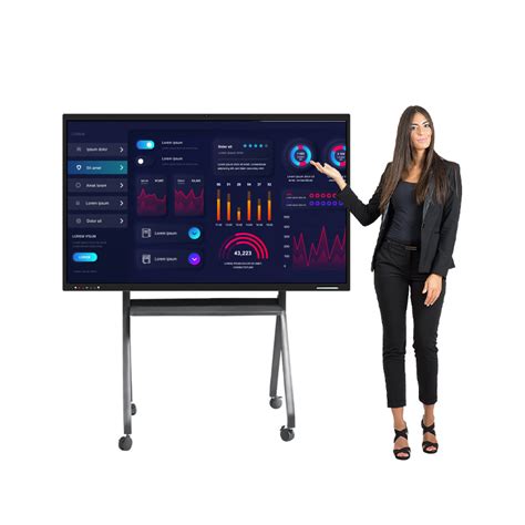 Smart Board 65 75 86 Inch Interactive Flat Panel Interactive Whiteboard