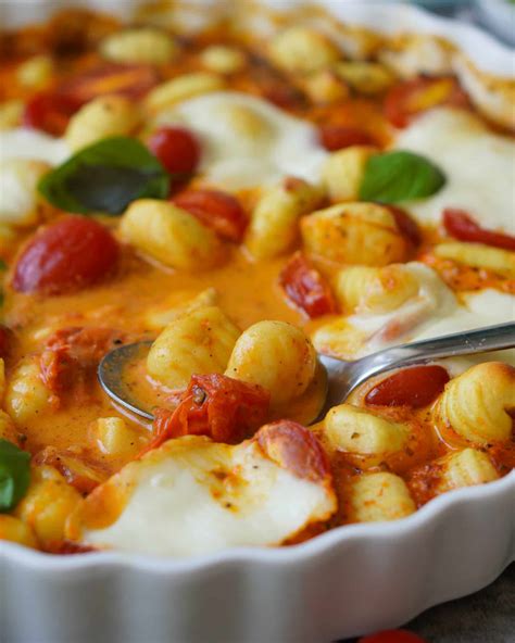 Gnocchi Auflauf Tomate Mozzarella Einfach