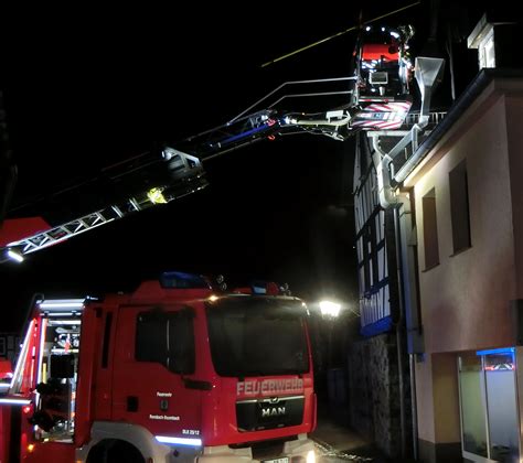 Kamin Abgebrochen Freiwillige Feuerwehr Ransbach Baumbach