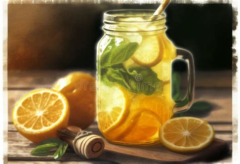 Ginger Lemonade Stock Illustrations 421 Ginger Lemonade Stock