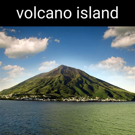 Volcano Island Candle Candle Chemistry