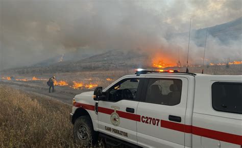 Brush Fire Contained After Burning 657 Acres At Camp Pendleton Kpbs