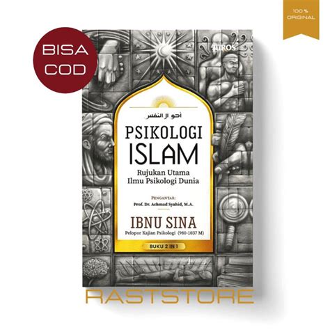 Jual Buku Psikologi Islam Rujukan Utama Ilmu Psikologi Dunia Ibnu Sina