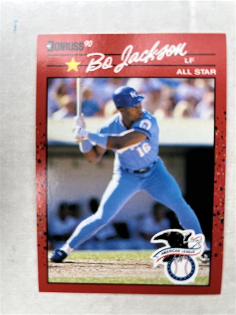 Donruss Bo Jackson All Star Error Card Ebay