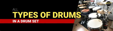 All ⚠️ Types Of Drums In A Drum Set