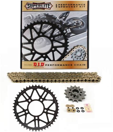 Superlite Rsx Series Direct Replacement Steel Sprocket Kit Ducati