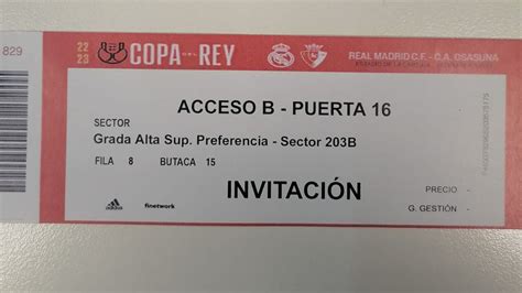 Las Entradas De La Copa Del Rey Que Son Falsas La Guardia Civil Dice