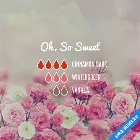 Oh, So Sweet | DiffuserBlends.com