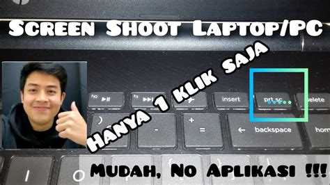 Cara Mengambil Gambar Layar Komputer Laptop Pc Tanpa Software Youtube