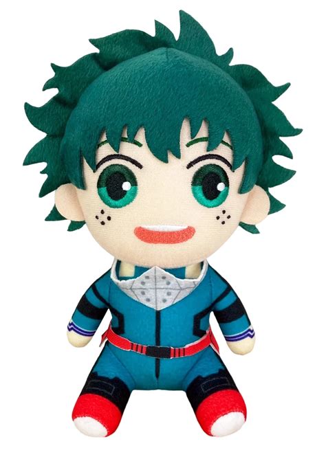 MHA | Izuku Midoriya/Deku - Beta Hero Costume | 7" Sitting Plush - Home - The Starlite Dungeon