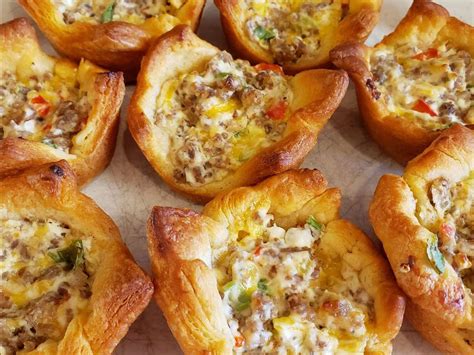 Savory Sausage Cups Recipe