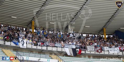 Hellas Verona Udinese Venduti 199 Biglietti Del Settore Ospiti