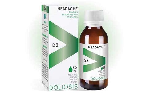 Doliosis D3 Headache Drop Uses Price Dosage Side Effects