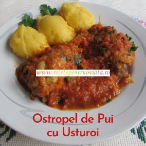 Ostropel De Pui Cu Usturoi Retete Pentru O Viata