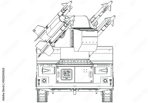 Anti Aircraft Missile System Rockets And Shells Special Military