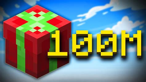 Spending Million On Red Gifts In Hypixel Skyblock Youtube