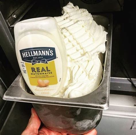 A Mayonnaise Ice Cream Flavour Has Now Been Released Metro News