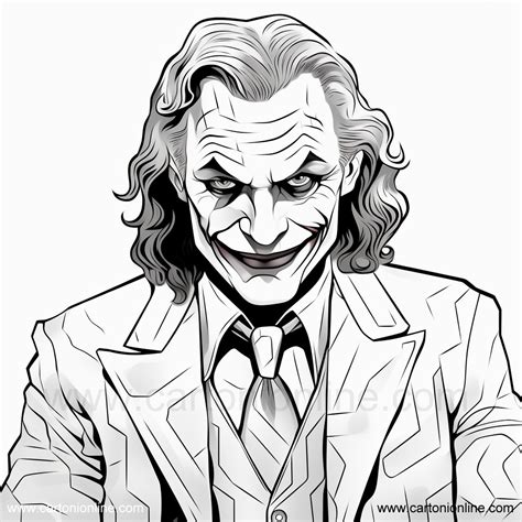 Ausmalbilder Joker 21