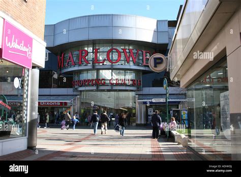 Marlows Shopping Centre Hemel Hempstead Hertfordshire Stock Photo