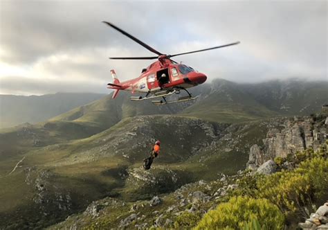 Research Into Cape Town Helicopter Rescue Missions Mainstay For Accident Prevention Strategies