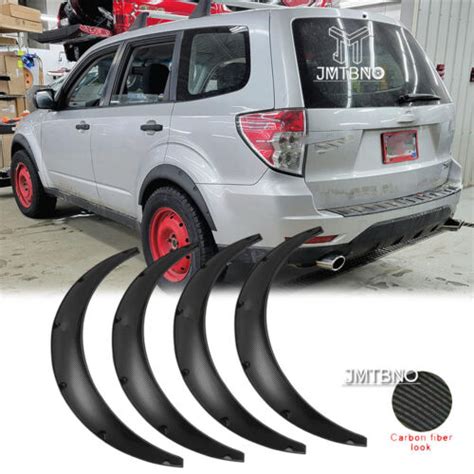 4 For Subaru Forester Fender Flares Mudguard Extra Wide Wheel Arch