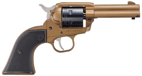 Ruger Wrangler Burnt Bronze 22 Lr 375 Barrel 6 Rounds Fixed Sights