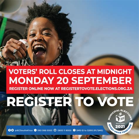 IEC South Africa On Twitter Voter Registration For LGE2021 Continues