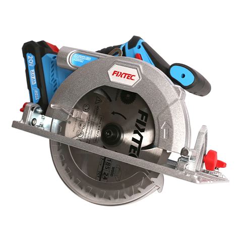 Fixtec 20V 185mm Cordless Wood Saw Mini Electric Power Saw Machine For