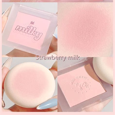 Blush Palette Milk Galaxy Soft Mist Blush Monochrome Blush Palette Matte Vitality Nude Makeup