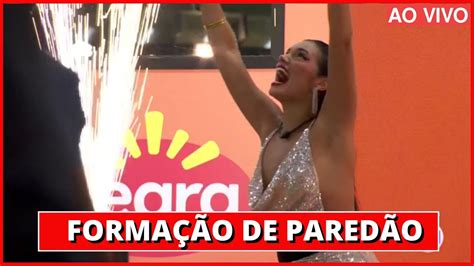 BBB AO VIVO AGORA FORMAÇÃO DO PAREDÃO AO VIVO NO BIG BROTHER BRASIL 24