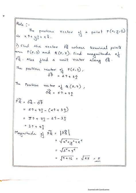 SOLUTION Vector Algebra Magnitude And Collinear Vector Questions