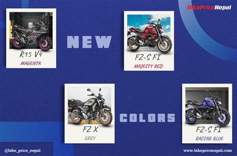 Yamaha Drops New Colorways For R V And Fz Bike Price Nepal