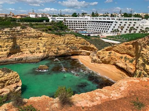 Carvoeiro Boardwalk Felsformation Algar Seco Weltnaturliebe