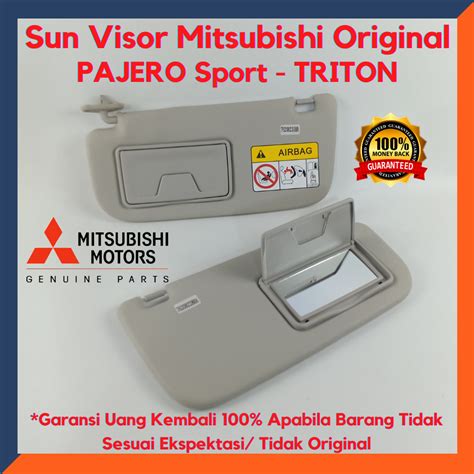 Jual SUN VISOR MITSUBISI PAJERO SPORT SUNVISOR TRITON ORIGINAL PART