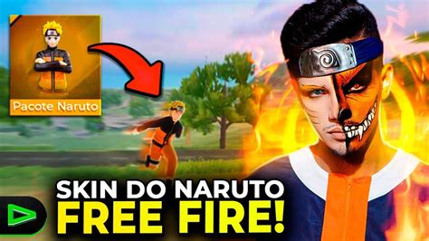 Incr Vel A Skin Do Naruto Chegou No Free Fire Youtube