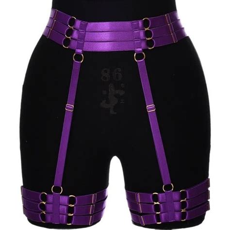 Porte jarretelle taille haute pour femme N P SZS Bas élastiques Lingerie sexy Anneau