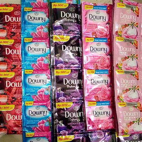 Jual Downy Kemasan Pewangi Dan Pelembut Pakaian Renceng Isi