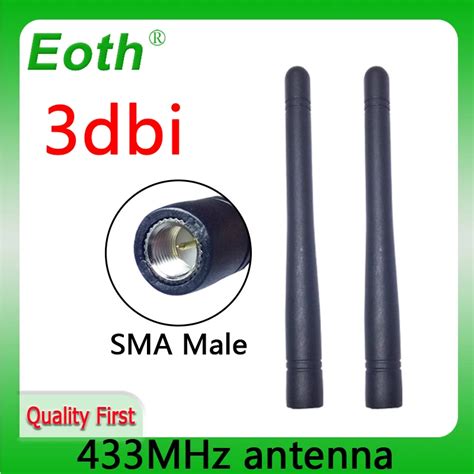 Mhz Antena Lora Pbx Dbi Sma Konektor Pria Iot Off