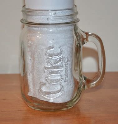 Vintage Golden Harvest Mason Drinking Jar Coke Advertising Antique