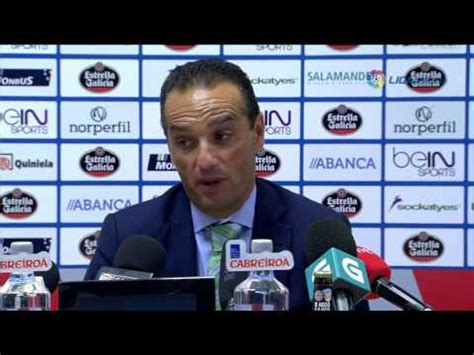 Rueda de prensa de José Luis Oltra tras el CD Lugo 1 2 Córdoba CF